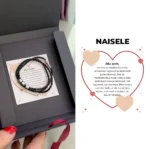 Unisex isikupärastatud käevõru kallite inimeste nimede/kuupäevadega - Image 6